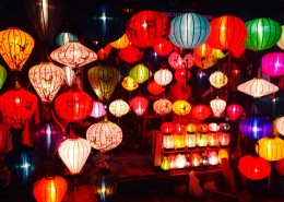 Colorful lanterns picture